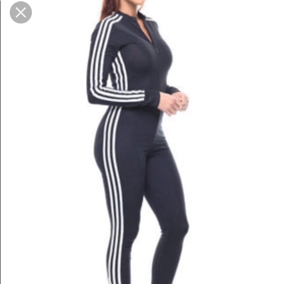 adidas one piece jumpsuit long sleeve